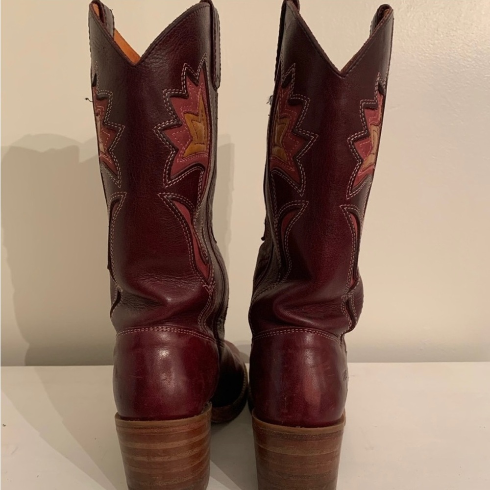 Frye vintage cowboy boots